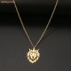 Wholesale Stainless Steel Crown Lion Necklace Wholesale Stainless Steel Crown Lion Necklace